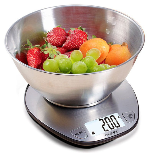 Digital Kitchen Scale with Bowl