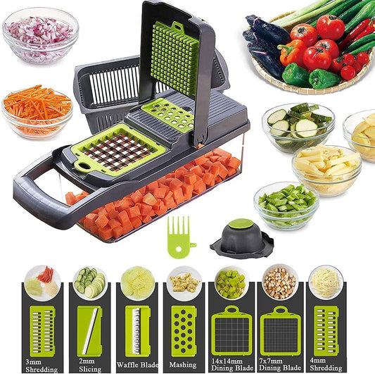 All-in-One Vegetable Cutter, Chopper & Slicer Tool