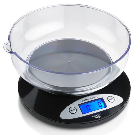 Digital Kitchen Scale with Bowl